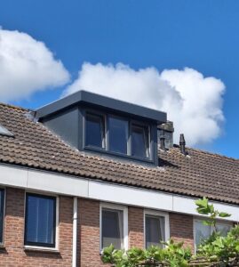 Nieuwe dakkapel geplaatst in Rotterdam door Dakkapel Prefab